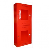 Пожарный шкаф ПРЕСТИЖ-03 (320 НОК) навесной, открытый, красный