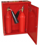 ШПО-112 навесной, красный/белый для 2-х огнетушителей 6-12 кг