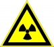Опасно! Радиоактивные вещества или ионизирующее излучение